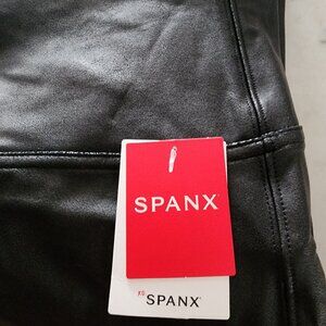 Spanx 3x faux leather leggings